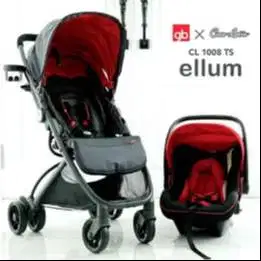 Stroller Bayi Premium - GB 1008 Ellum Travel System