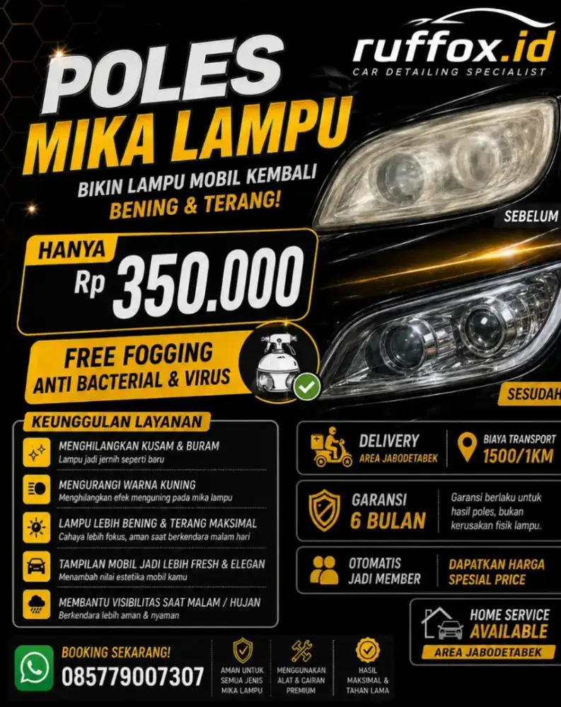 Jasa Home servis Nano Burn Coating