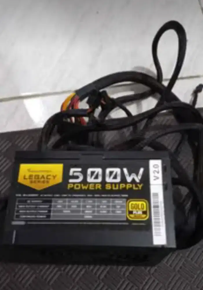 power supply innovation legacy series 500 watt