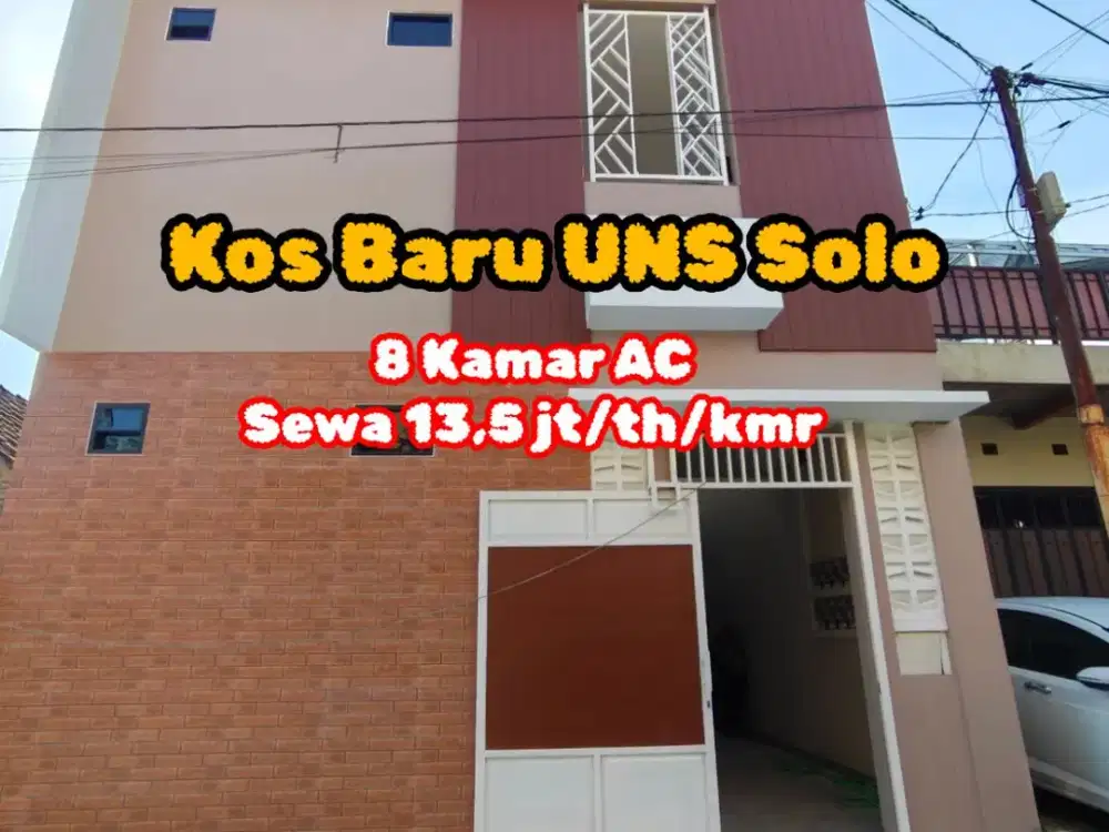 KOST AKTIF BLK UNS JEBRES SOLO JUAL CEPAT MURAH