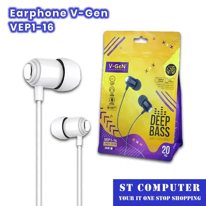 Earphone V-Gen VEP1-16