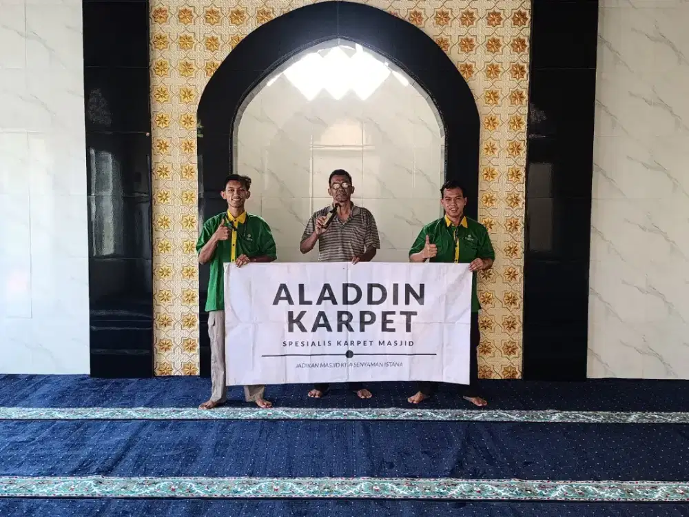 Jual karpet Masjid Best Seller Type Maulana ketebalan 12mm