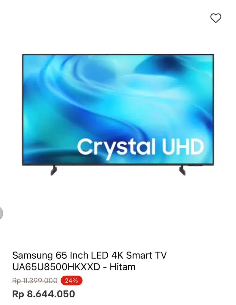 SAMSUNG SMART TV 4K 65inci