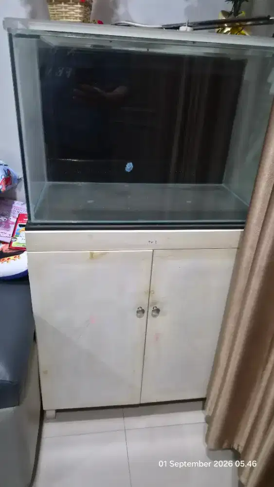 Aquarium Tank 70cm dan Meja