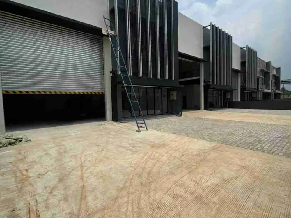 gudang ready siap pakai ada mezzanine Kawasan industri zona abu legok Tangerang
