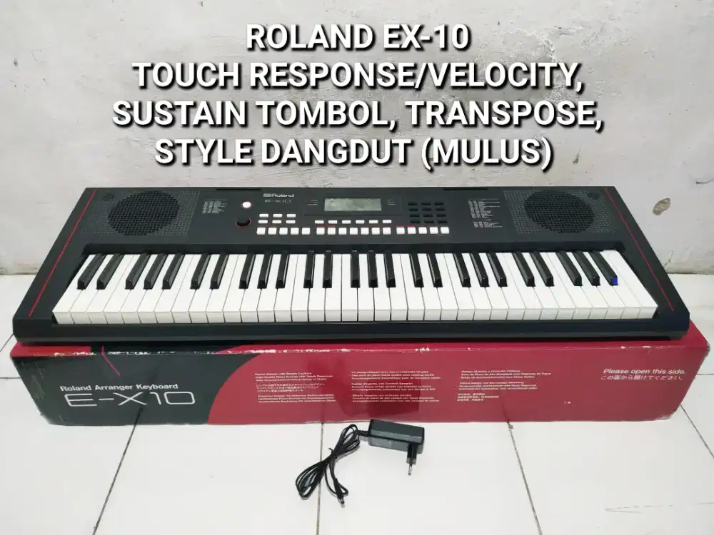Keyboard piano Roland EX-10 suara jernih mulus normal cod bintara bksi