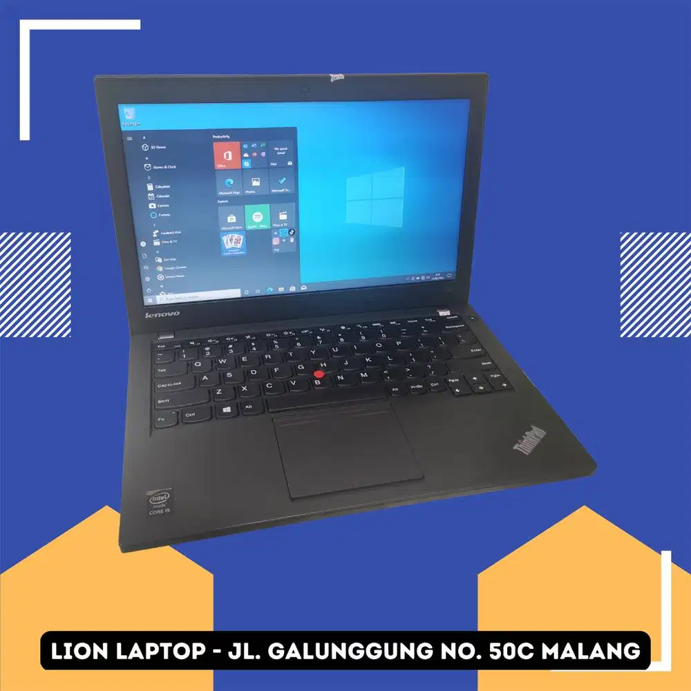 RAM 8GB SSD 256GB Core i5 Murah Lenovo Thinkpad X240 [02|09]