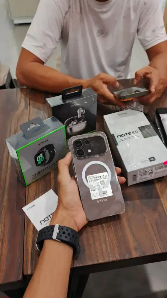 INFINIX NOTE 60 HP GAMING TERBARU. FREE SMART WATCH