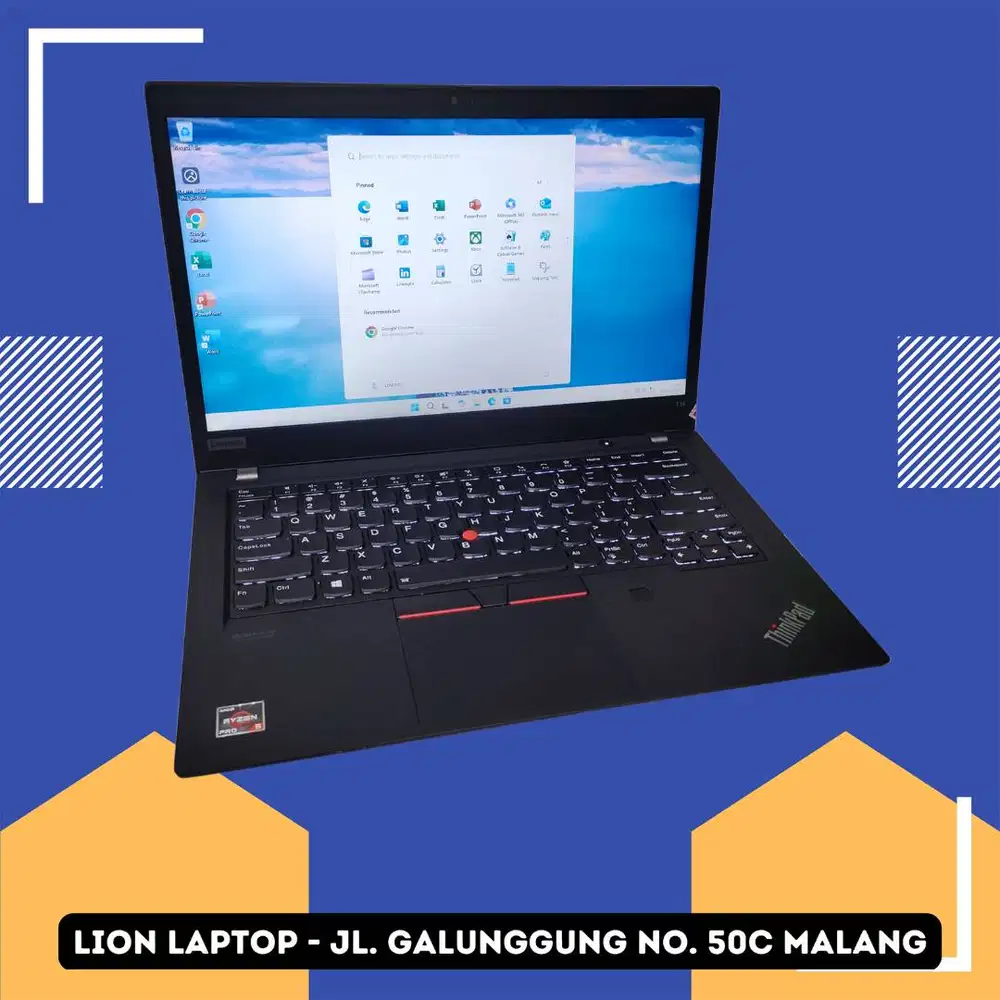 RAM 16GB AMD Ryzen 5 PRO SSD 256GB Lenovo Thinkpad T14 [02|09]
