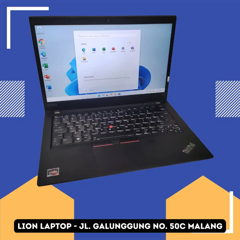 RAM 16GB AMD Ryzen 5 PRO VGA 2GB Lenovo Thinkpad T495 [02|09]