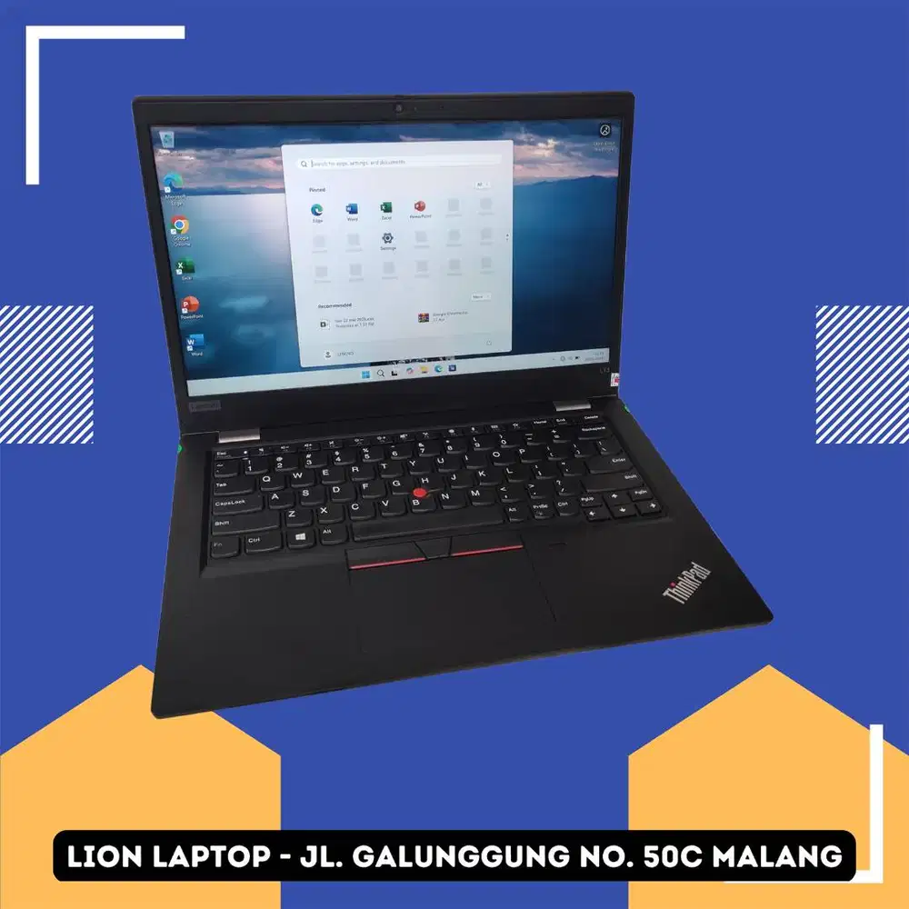 i5 Gen 10 Slim RAM 8GB SSD 256GB Lenovo Thinkpad L13 [02|09]