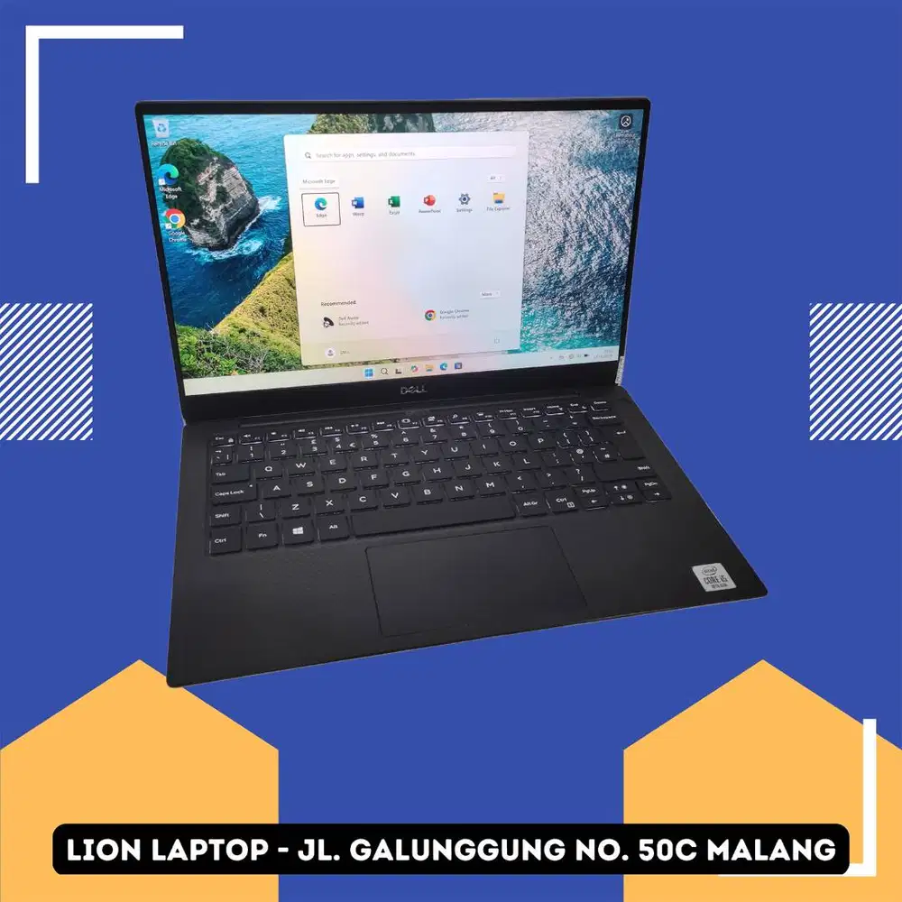 Slim & Ringan Core i5 gen 10 RAM 8 SSD 256 DELL XPS 13 7390 [02|09]