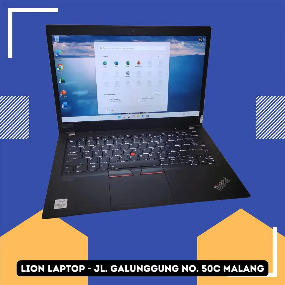 RAM 16GB Slim Core i5 Gen 10 SSD 256GB Lenovo Thinkpad T14s [02|09]