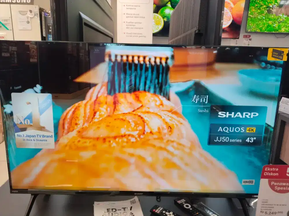SHARP LED GOOGLE TV 4K 43INCH