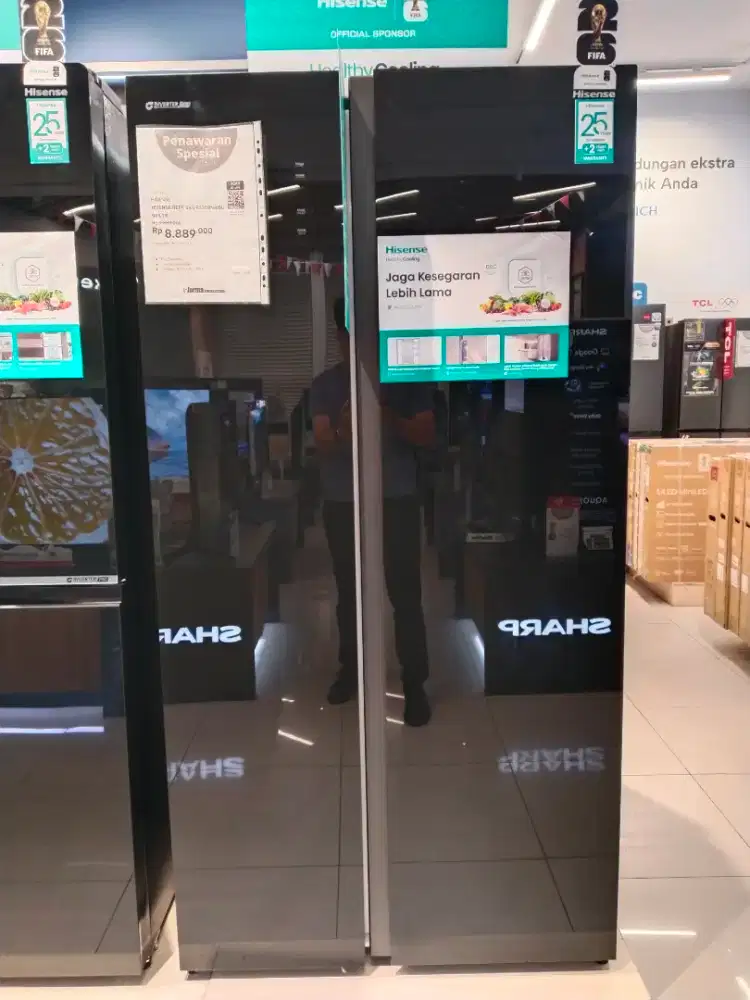 KULKAS HISENSE SBS 591LTR