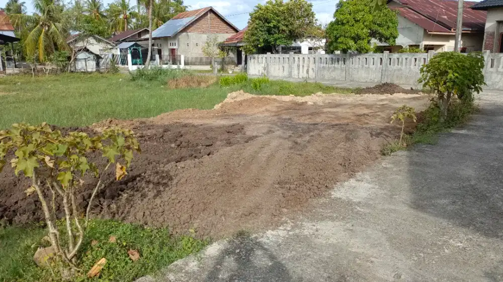 Lahan satu rumah