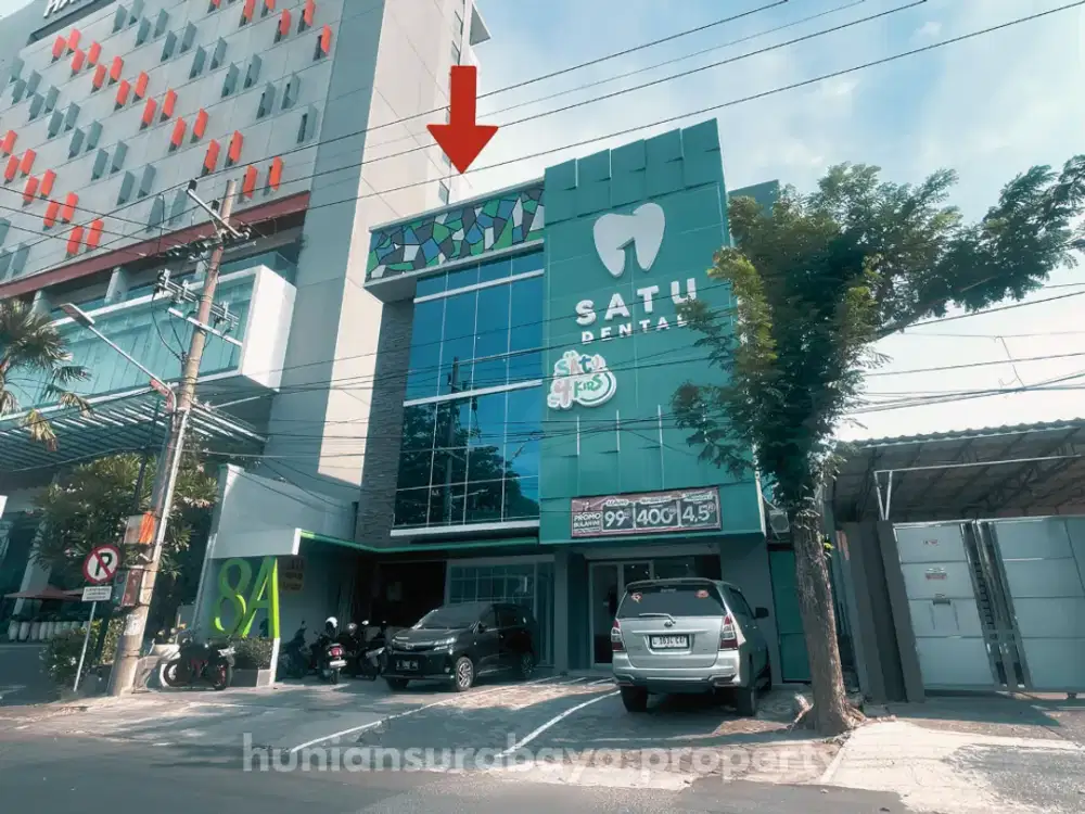 Ruko 4 Lantai Jalan Bangka Gubeng Surabaya Pusat Seberang Starbucks
