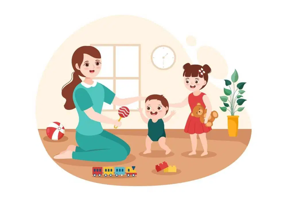 ART Momong Baby usia 4 bulan