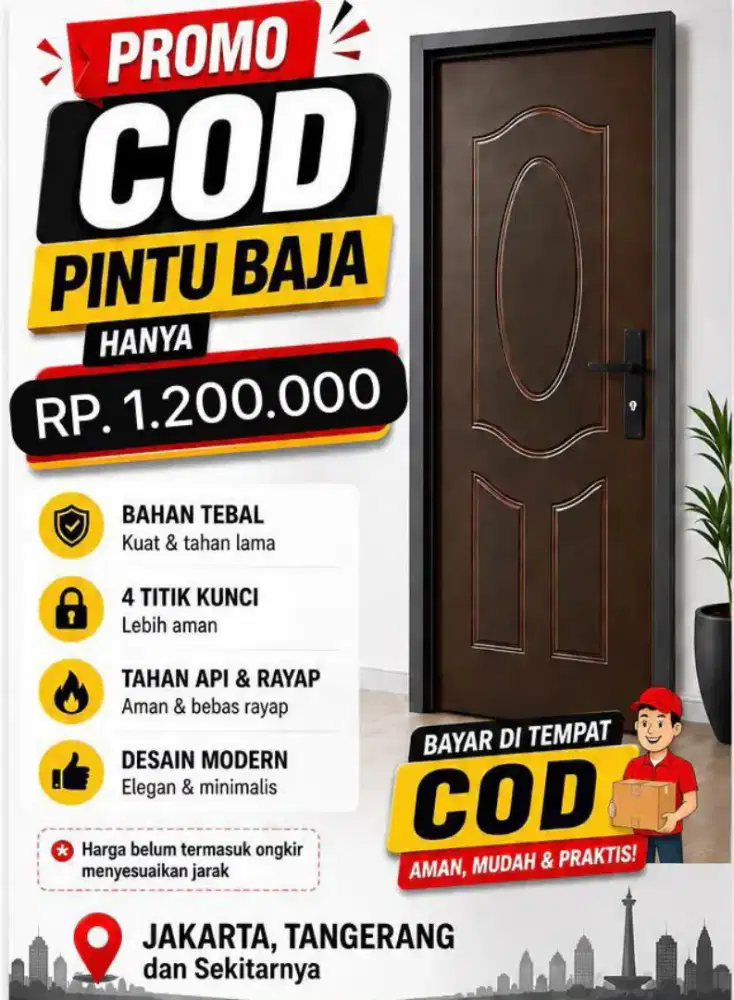 Promo pintu baja