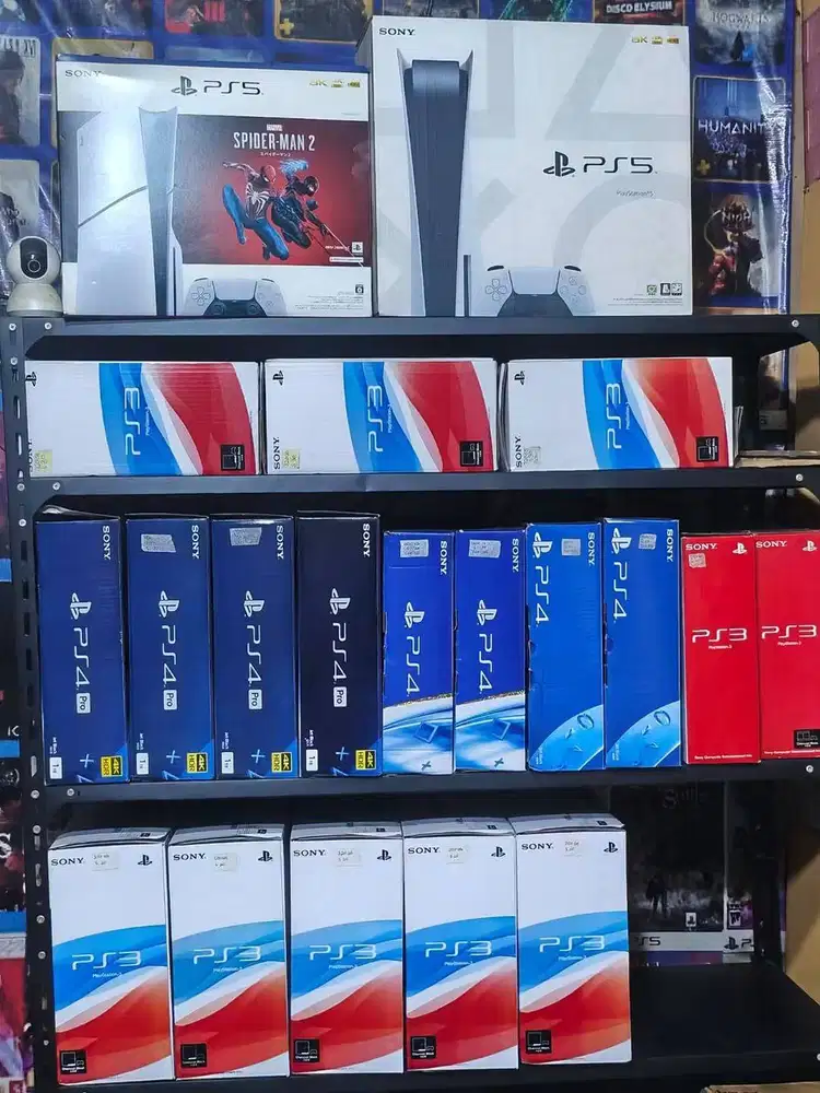 Jual PS3 Dan PS4 berbagai macam type