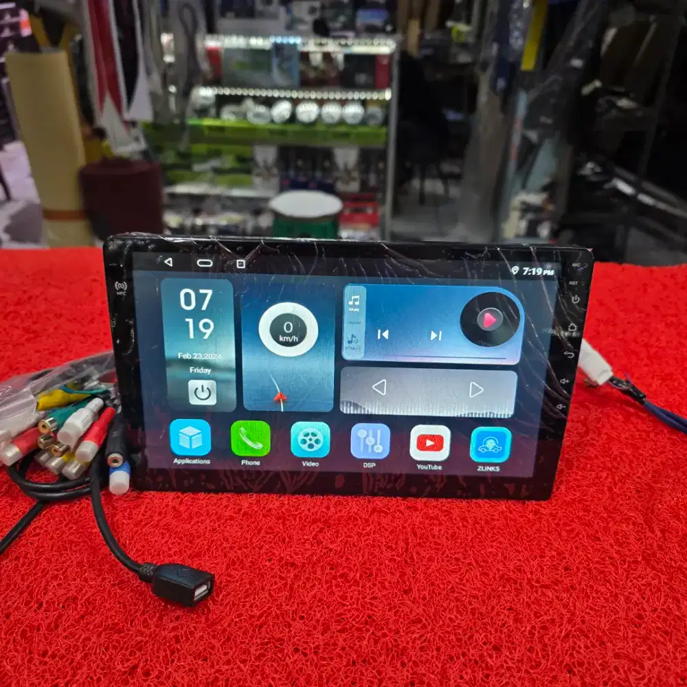 Head Unit Android ORCA STANDARD G2 ADR-9988 4GB+128GB NFC QLED 10.1 in