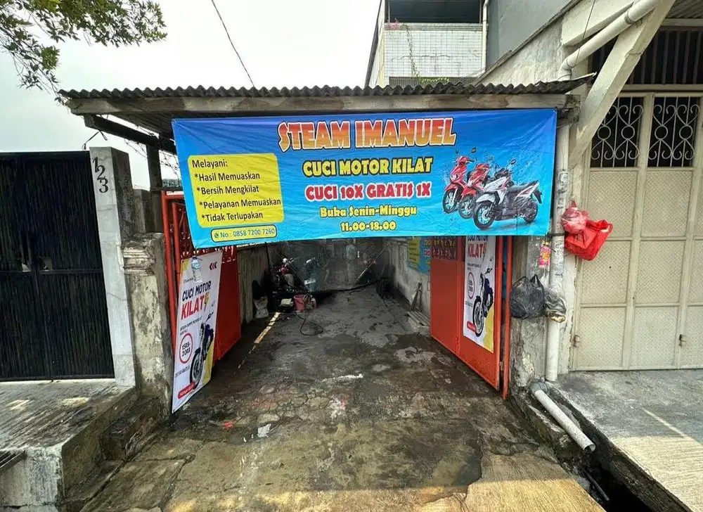 DICARI SEGERA KARYAWAN CUCI MOTOR - STEAM IMANUEL