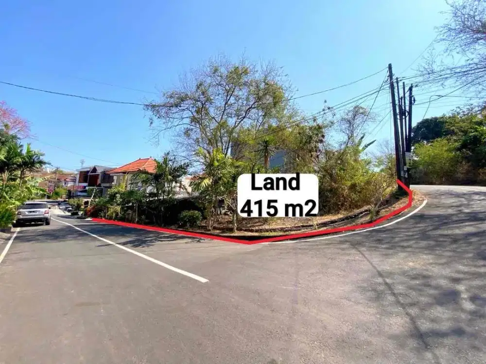 Tanah MURAH Kawasan Hotel dan Villa Jl Taman Sari Dekat Tol Nusa Dua
