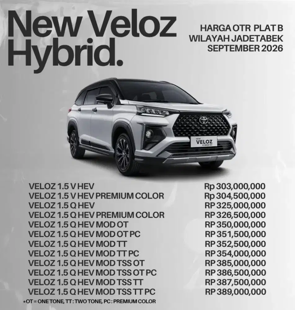 VELOZ V HYBRID 2026