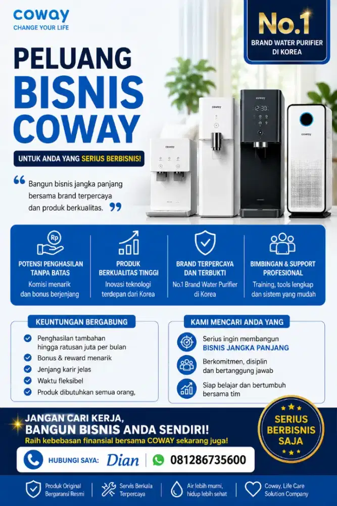 Peluang bisnis bersama Coway