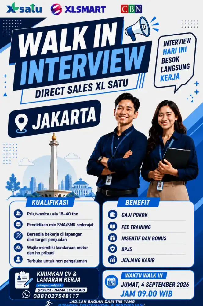 Direct sales XL SATU
