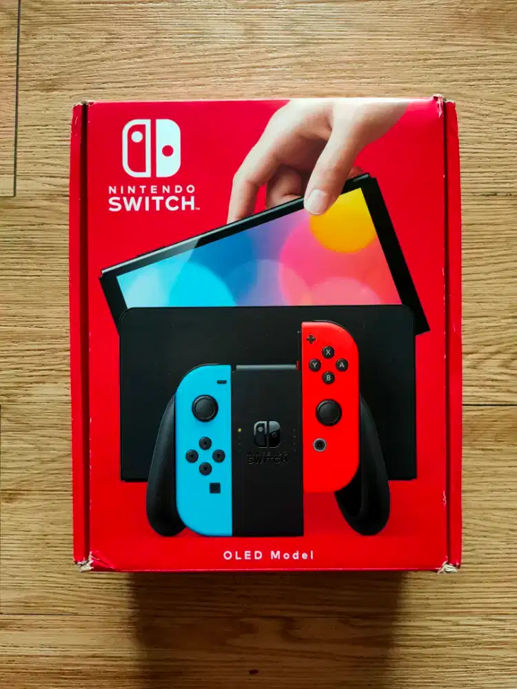 [Baru/New] Nintendo Switch OLED Neon Dualboot 2026 fw 22.5