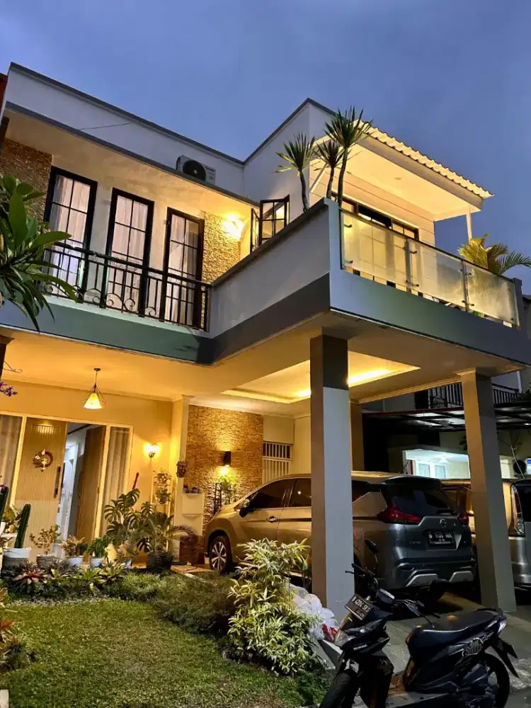 Rumah Siap Huni di Cluster Dekat Stasiun Jurang Mangu