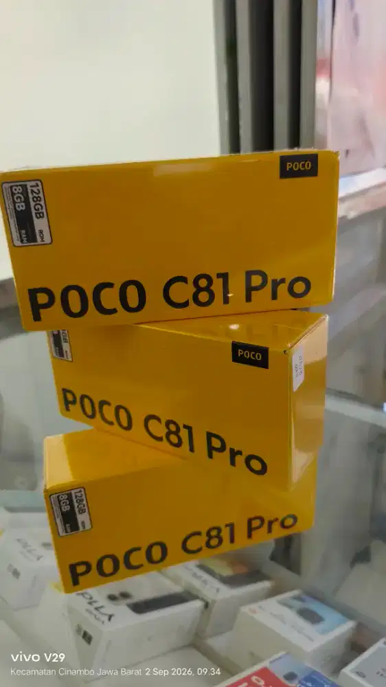 POCO C81 PRO 4+4/128 BARU PROMO