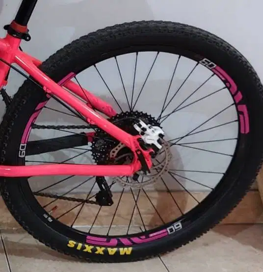 Dijual Sepeda MTB Full Upgrade (Shimano Deore, 10 speed)