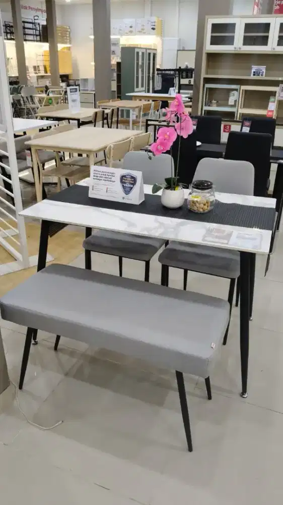 Barang baru! Set meja makan selma