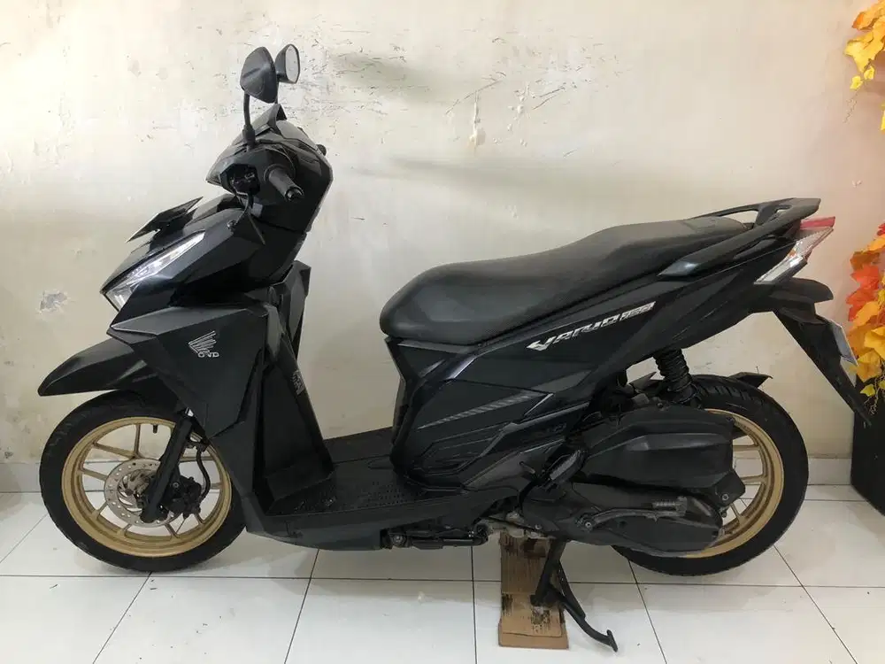 Honda Vario Techno 150 Th.2017 Hitam!!