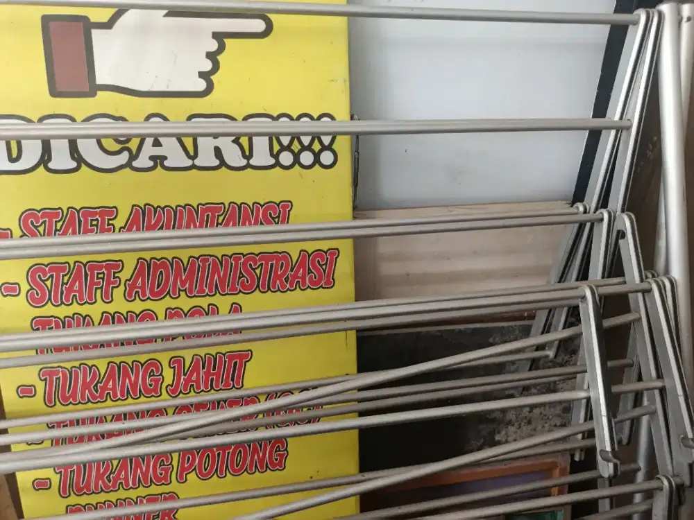 Tempat Jemuran Baju Aluminium