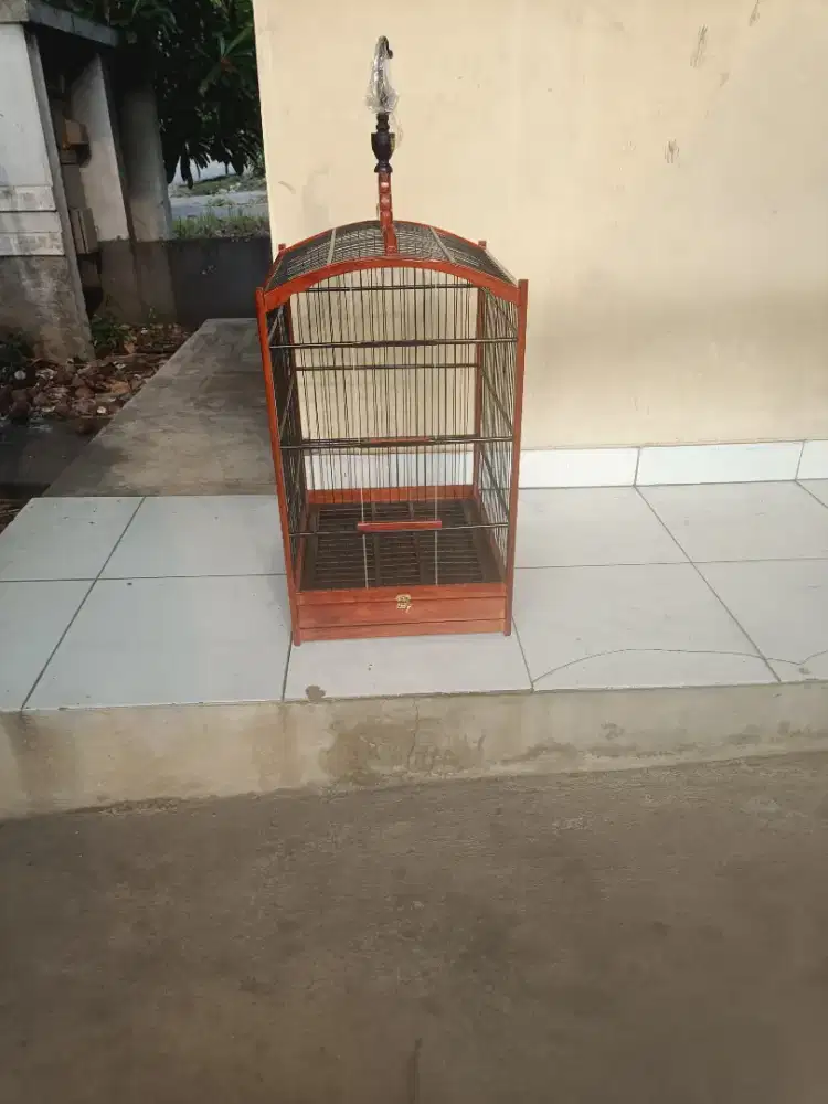 Kandang kotak no 2 ruji fiber 1,5mm hitam