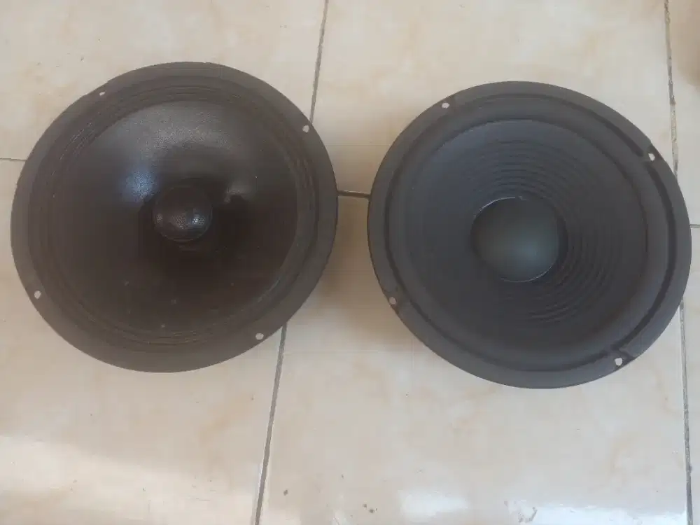 1 speaker woofer&1 speaker 2way.hidup normal.-+7,5inch