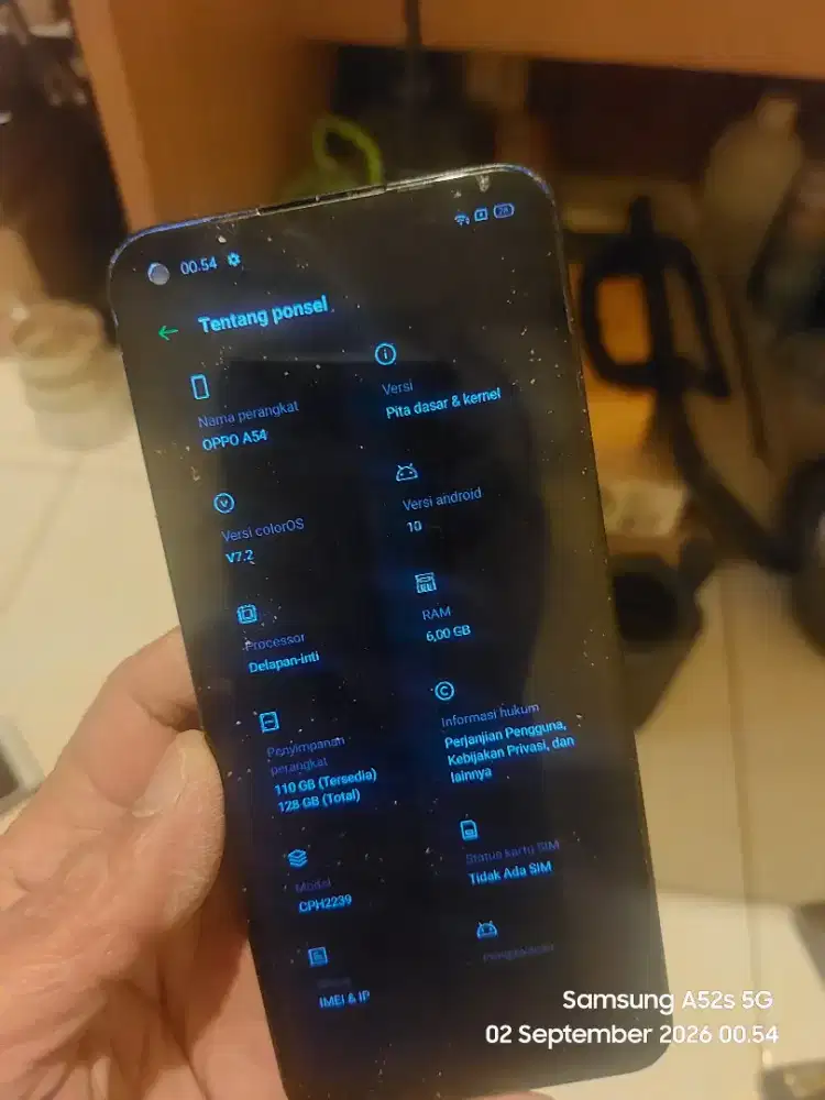 Oppo A54 Ram 6/128 Ex Resmi BACA DESKRIPSI