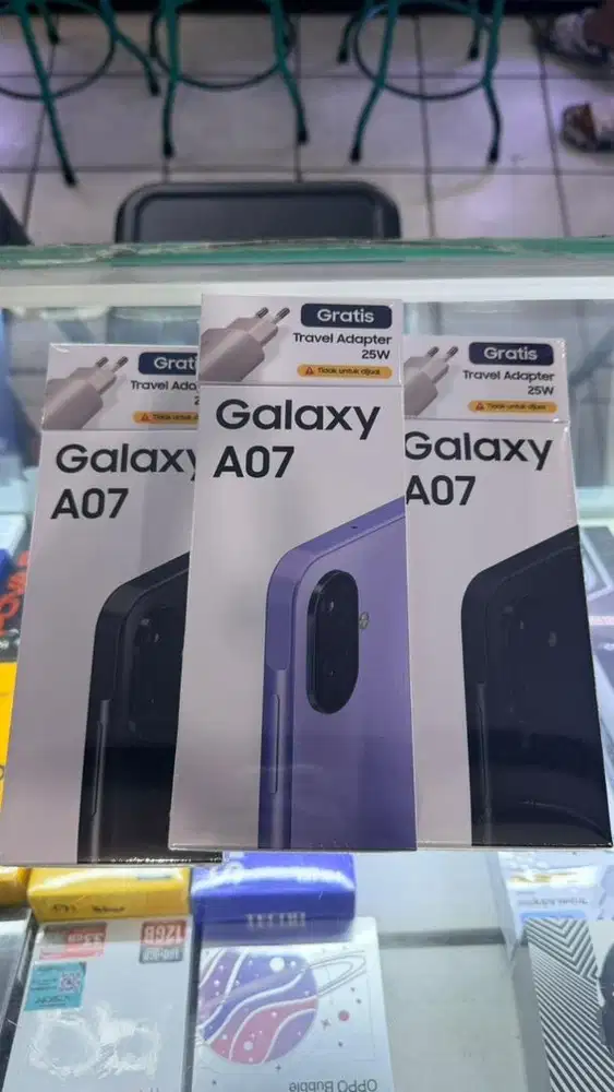PROMO SAMSUNG A07 4+4/128 NEW SEIN