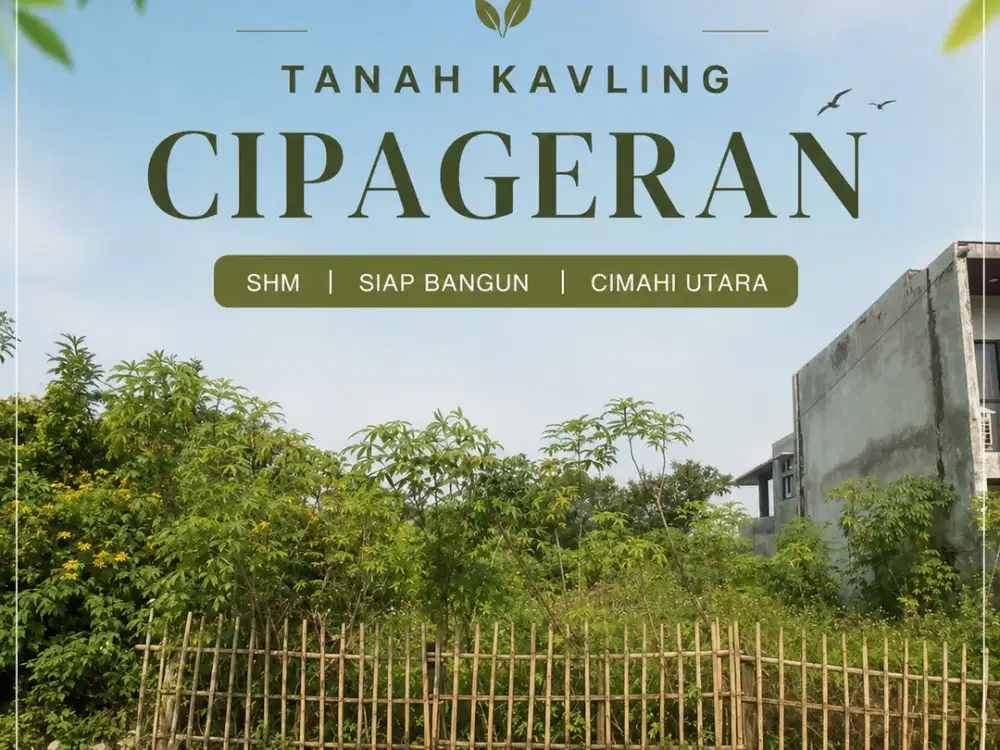 Tanah Kavling di Cipageran Hanya 500Jt-An