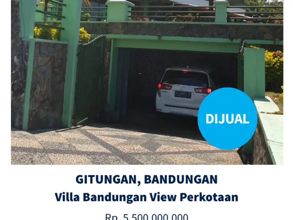 Dijual Villa / Rumah Peristirahatan Luas 850m² di Bandungan – 8 Kamar Tidur, Cocok Untuk Usaha Sewa & Guesthouse!