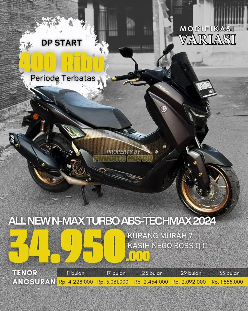YAMAHA ALL NEW N-MAX TECHMAX TURBO ABS 2024