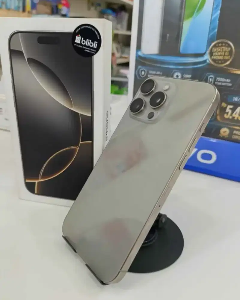 iphone 16 promax 512,,fulset,barang masih ori,belum pernah bongkar