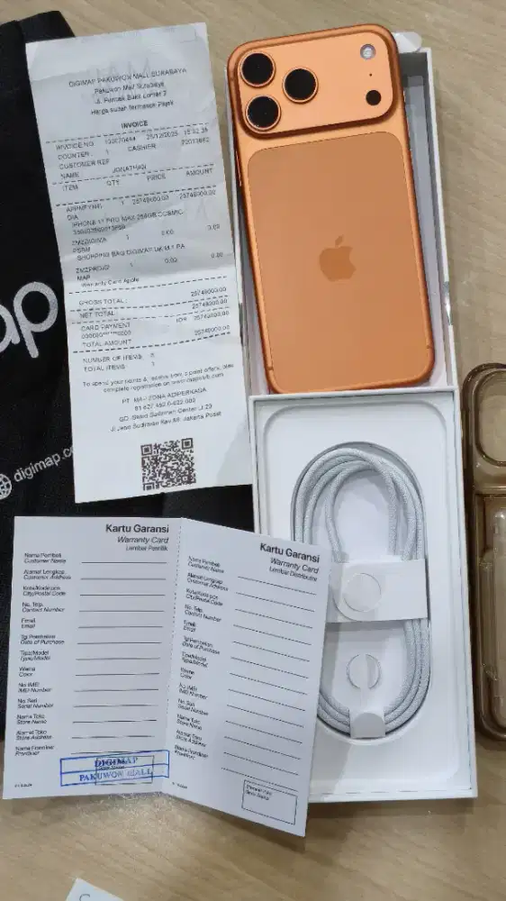 iPhone 17 Pro Max 256GB | Resmi DIGIMAP | BH 99% | Like New