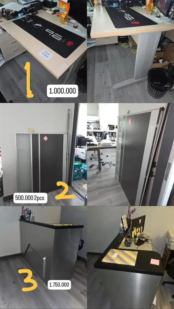 JUAL CEPAT BARANG FURNITURE KANTOR