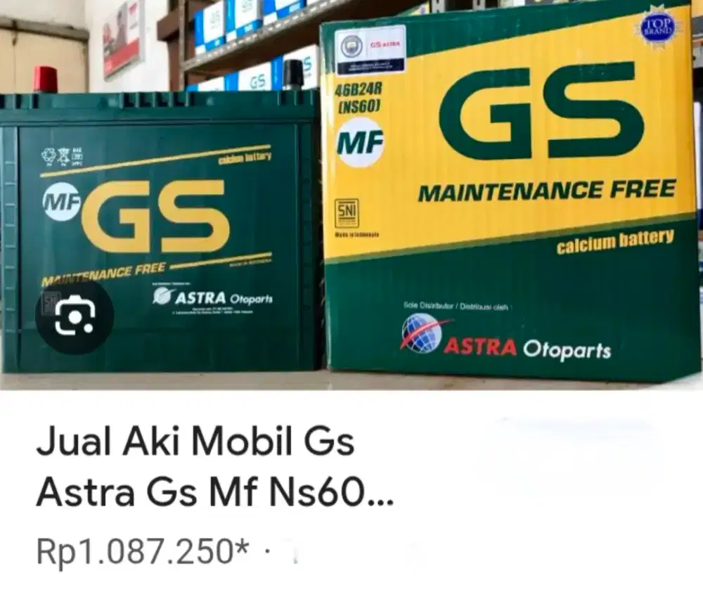 Jual macam 2 merk accu baru