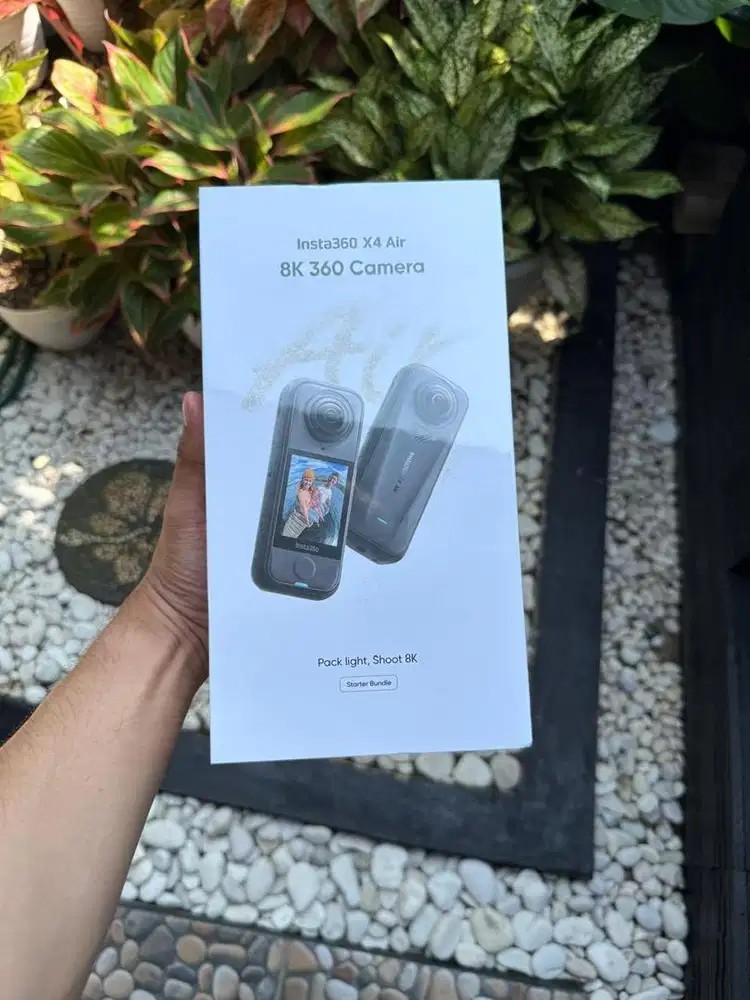 Insta360 X4 Air Starter Bundle New Segel Black Action Camera