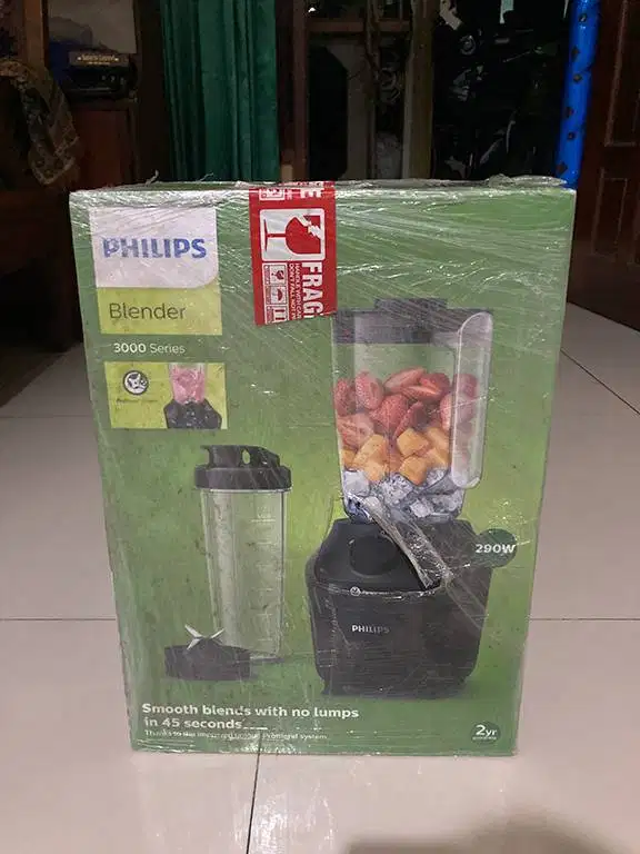 [NEW] Blender Philips Plastik 1 Liter - 3000 series HR2042/41